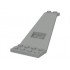 Wing Plate Bi-level 8 x 4 and 2 x 3 1/3 Up: {сив}