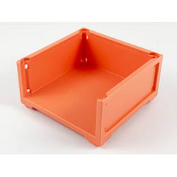 Scala Box 7 x 7 x 3 with 3 sides: {ярко червеникаво-оранжев}