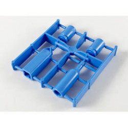 Scala Accessories - Complete Sprue - Table Containers (Wine, Milk, 2 Jars): {умерено син}