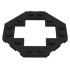 Plate, Modified 6 x 6 Octagonal with 4 x 4 Open Center: {черен}