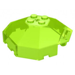 Windscreen 6 x 6 Octagonal Canopy with Axle Hole: {прозрачно флуорисциращо зелен}