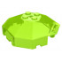 Windscreen 6 x 6 Octagonal Canopy with Axle Hole: {прозрачно флуорисциращо зелен}