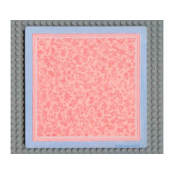 Paper Cardboard Base for Set 3201, Scala Living Room: {ярко червеникаво-оранжев}