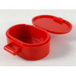 Scala Utensil Oval Case: {ярко червен}