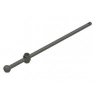 Bar 12L with Open Stud, Tow Ball, and Slit (Boat Mast): {тъмно сив}