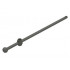 Bar 12L with Open Stud, Tow Ball, and Slit (Boat Mast): {тъмно сив}