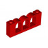 Ограда 1X6X2: {ярко червен}