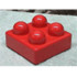 Primo Brick 2 x 2: {ярко червен}