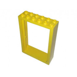 Door, Frame 2 x 6 x 7: {ярко жълт}