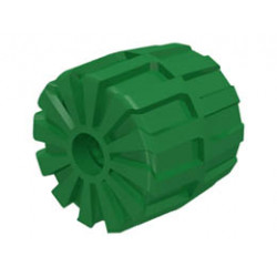 Wheel Hard Plastic Medium (35mm D. x 31mm): {тъмно зелен}