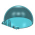 Windscreen 6 x 6 x 3 Canopy Half Sphere with Hinge : {прозрачно светло син}