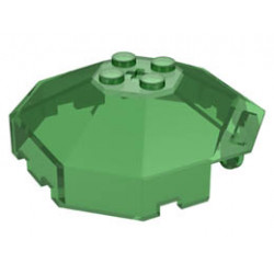 Windscreen 6 x 6 Octagonal Canopy with Axle Hole: {прозрачно зелен}