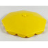 Belville Umbrella Top with Rounded Bottom Flaps: {ярко жълт}