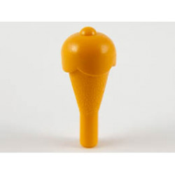 Ice Cream Cone with Ice Cream: {ярко жълто-оранжев}
