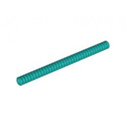Hose, Ribbed 7mm D. 12L: {ярко синьо-зелен}