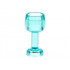 Minifigure, Utensil Goblet Large: {прозрачно светло син}