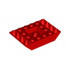 Slope, Inverted 45 6 x 4 Double with Recessed Center: {ярко червен}