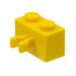 Brick, Modified 1 x 2 with Split U Clip Thick (Vertical Grip): {ярко жълт}