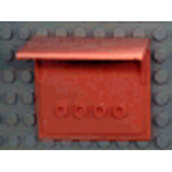 Scala Wall Shelf 6 x 3 x 4: {ярко червеникаво-оранжев}