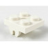 Magnet Holder Plate 2 x 2 Bottom: {бял}