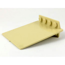 Door 2 x 5 x 5 Swivel, Flat Base: {тухлено жълт}