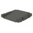 Baseplate, Raised Platform 16 x 16 x 2 1/3 Ramp: {тъмно сив}