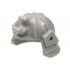 Minifigure, Headgear Helmet Ninja / Samurai with Clip and Short Visor: {сив}