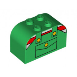 Арка 2X4X2 : {тъмно зелен}