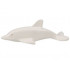Dolphin with Normal Connection and Axle Holder: {бял}