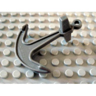 Boat, Anchor - Single Top Hole: {тъмно сив}