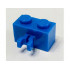 Brick, Modified 1 x 2 with Split U Clip Thick (Vertical Grip): {ярко син}