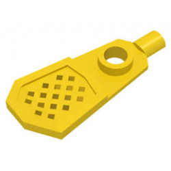 Minifigure, Footgear Snowshoe - Long Front End: {ярко жълт}