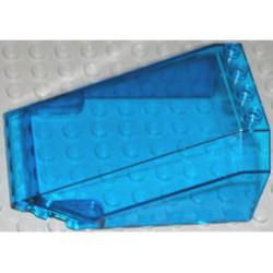 Windscreen 8 x 6 x 3 Wedge: {прозрачно син}