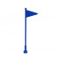 Flag on Antenna Whip: {ярко син}
