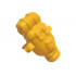 Minifigure Backpack with Sleeping Bag: {ярко жълт}