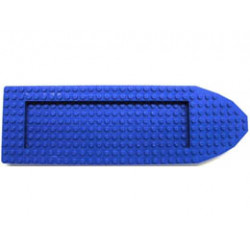 Boat, Hull Unitary 32 x 10 x 1 2/3, Top: {ярко син}
