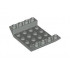 Slope, Inverted 45 6 x 4 Double with 4 x 4 Cutout: {сив}