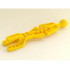 Technic Throwbot Arm Forked with Flexible Center and Ball Joint: {ярко жълт}