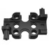 Technic Rectangular Gearbox Half: {черен}