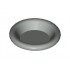 Minifigure, Utensil Dish 3 x 3: {хромирано сребрист}