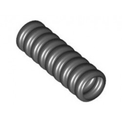 Hose, Ribbed 7mm D. 3L: {черен}