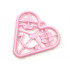 Belville, Clothes Accessories - Complete Sprue - Small Bows & Hair Band: {светло червеникаво-виолетов }