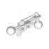 Technic, Ball Joint 2 x 7 with 2 Ball Joints: {бял}