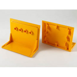 Scala Wall Shelf 6 x 3 x 4: {ярко жълто-оранжев}