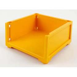 Scala Box 7 x 7 x 3 with 3 sides: {ярко жълто-оранжев}