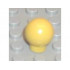 Brick, Round 1 x 1 with Ball (Finial): {ярко жълт}