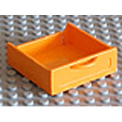 Scala Small Drawer: {ярко жълто-оранжев}