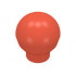 Brick, Round 1 x 1 with Ball (Finial): {ярко червеникаво-оранжев}