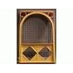Scala Wall, Arched 18 x 2 x 22 2/3: {топло жълто-оранжев}