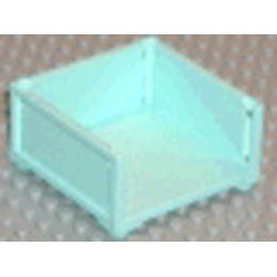 Scala Box 7 x 7 x 3 with 3 sides: {светло синьо-зелен}
